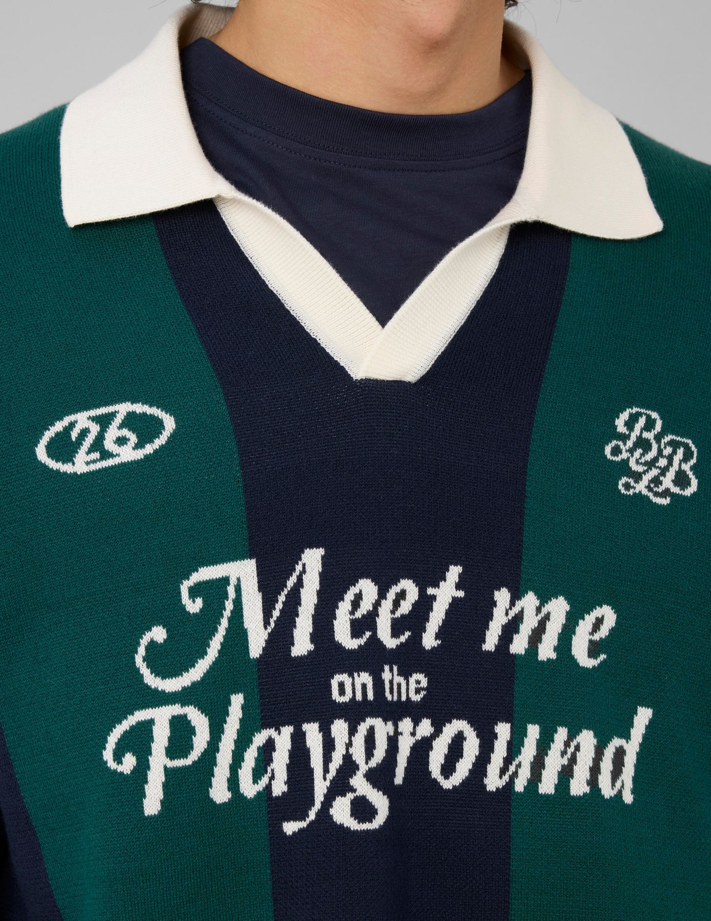 Pull col polo sport