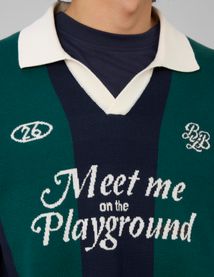 Pull col polo sport