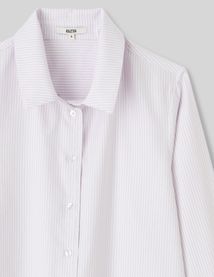 Chemise courte rayée