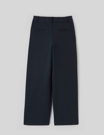 Pantalon balloon &agrave; rayures