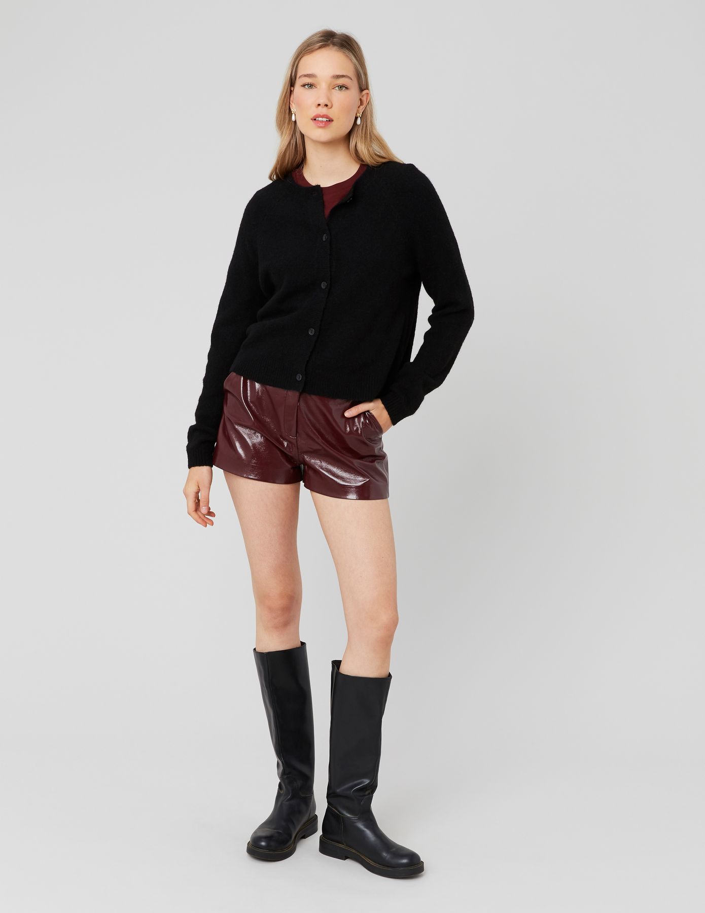 Gilet boutonné premium