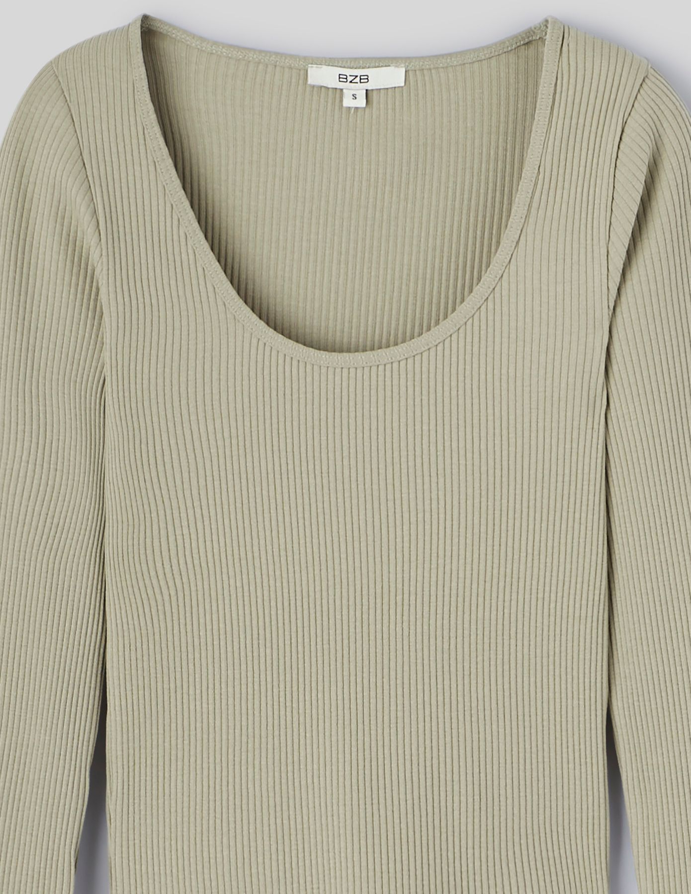 T-shirt manches longues uni