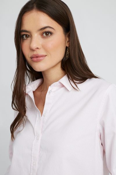 Chemise oxford rayée