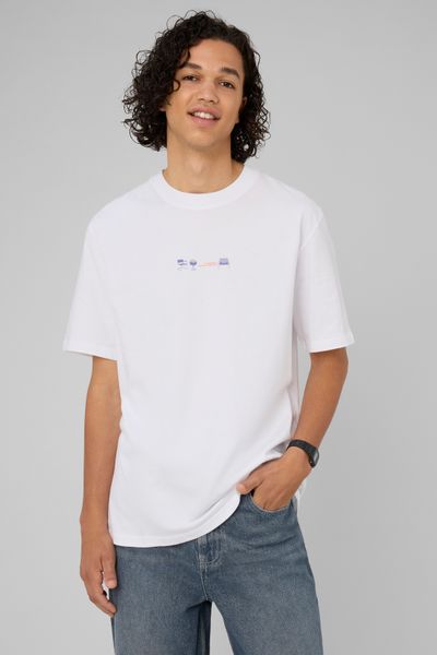 T-shirt imprim&eacute; devant/dos