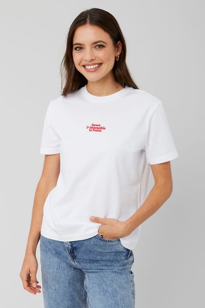 T-shirt imprim&eacute; devant/dos