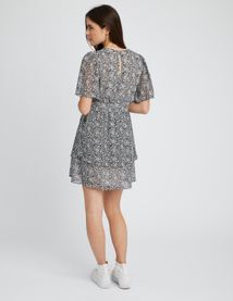 Robe courte imprimée