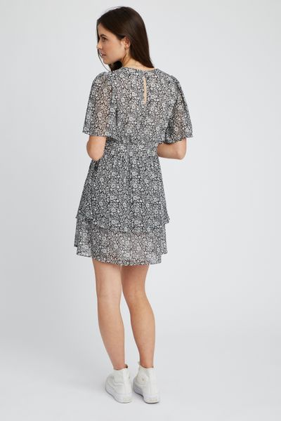 Robe courte imprimée