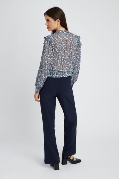 Chemise en voile imprimée