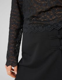 T-shirt dentelle