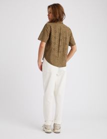 Chemisette broderie anglaise