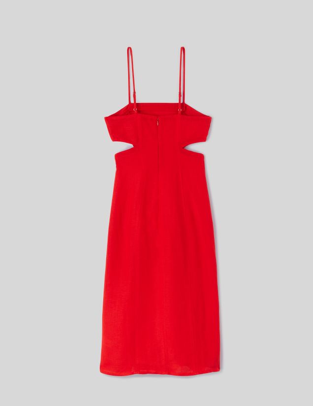 Robe longue en lin