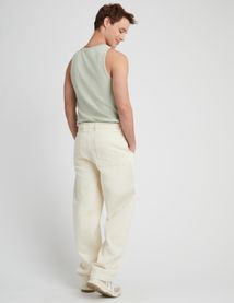 Pantalon twill à pinces