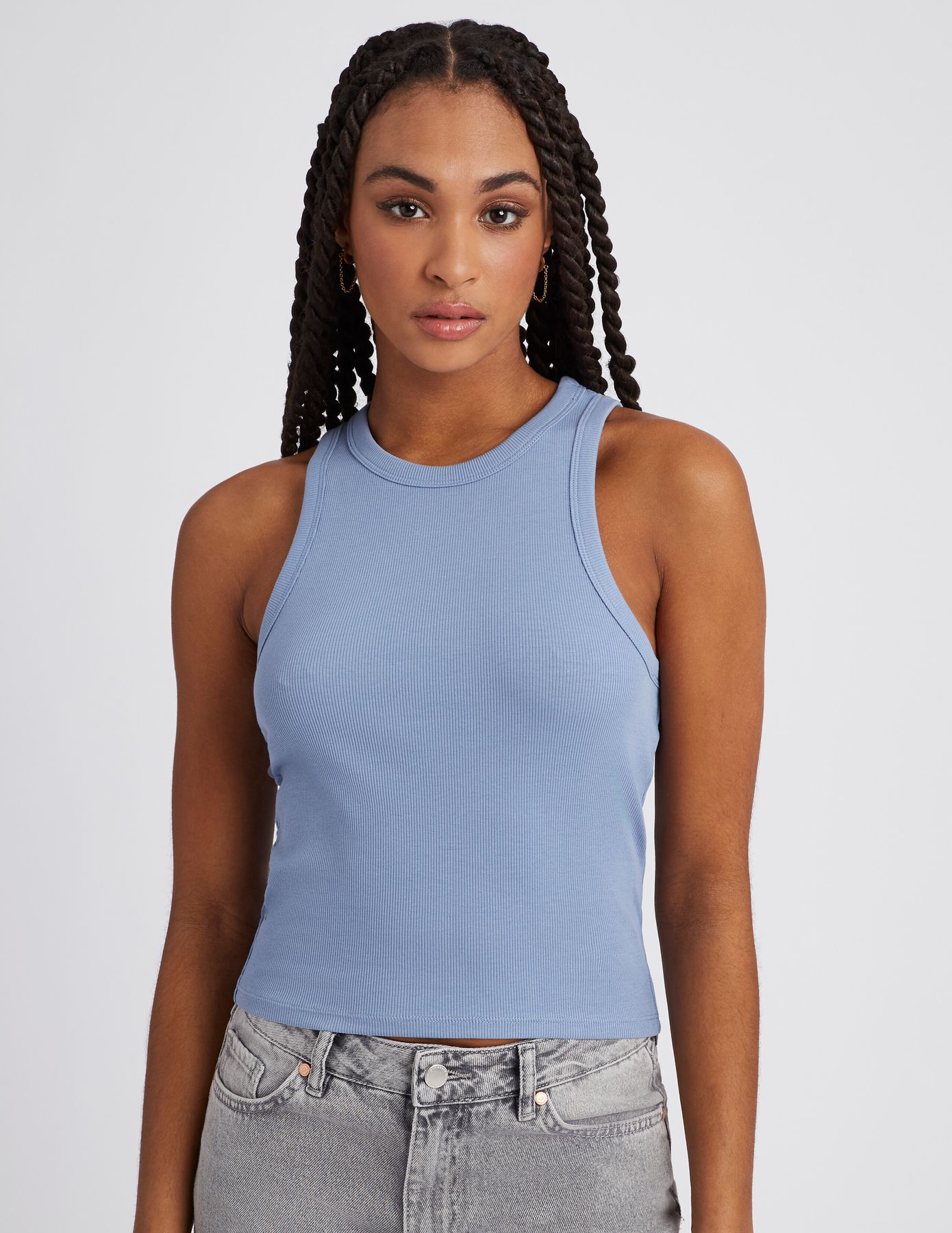 D&eacute;bardeur maille c&ocirc;tel&eacute;e uni