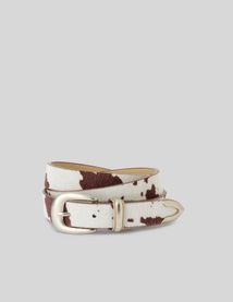 Ceinture imprimée vache