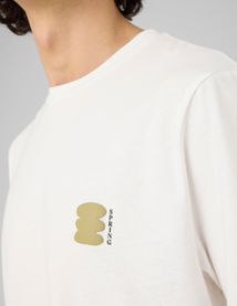 T-shirt imprim&eacute; devant/dos