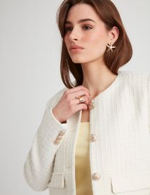 Veste en tweed courte