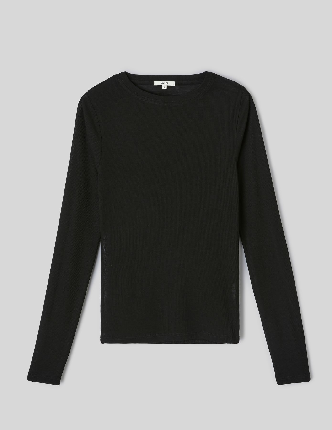 T-shirt fin manches longues