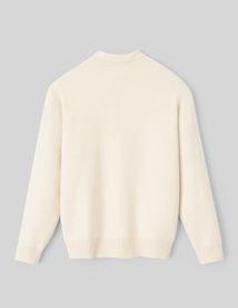 Pull col polo zippé