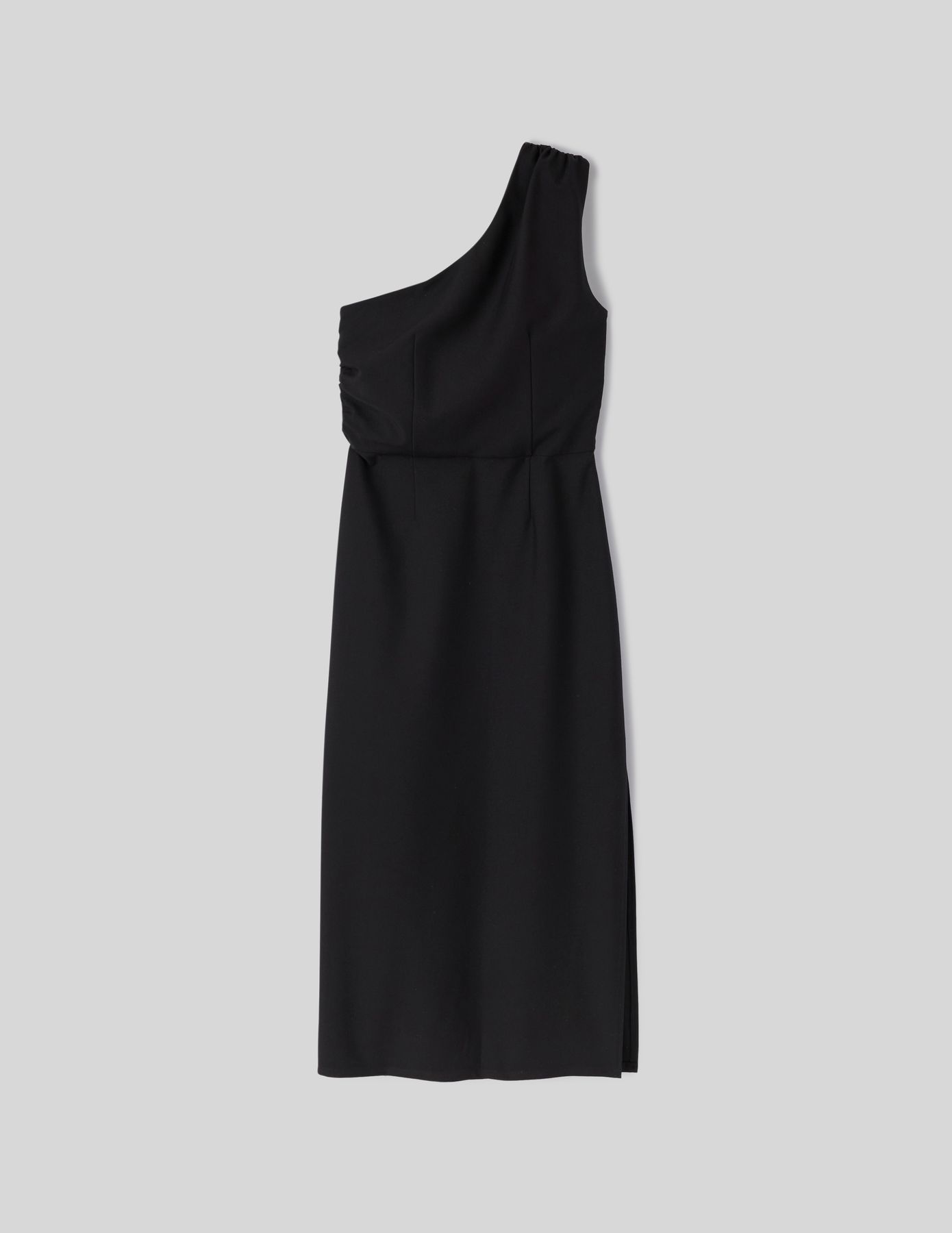Robe longue asymétrique