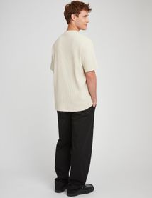 T-shirt texturé