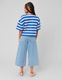 T-shirt boxy ray&eacute;