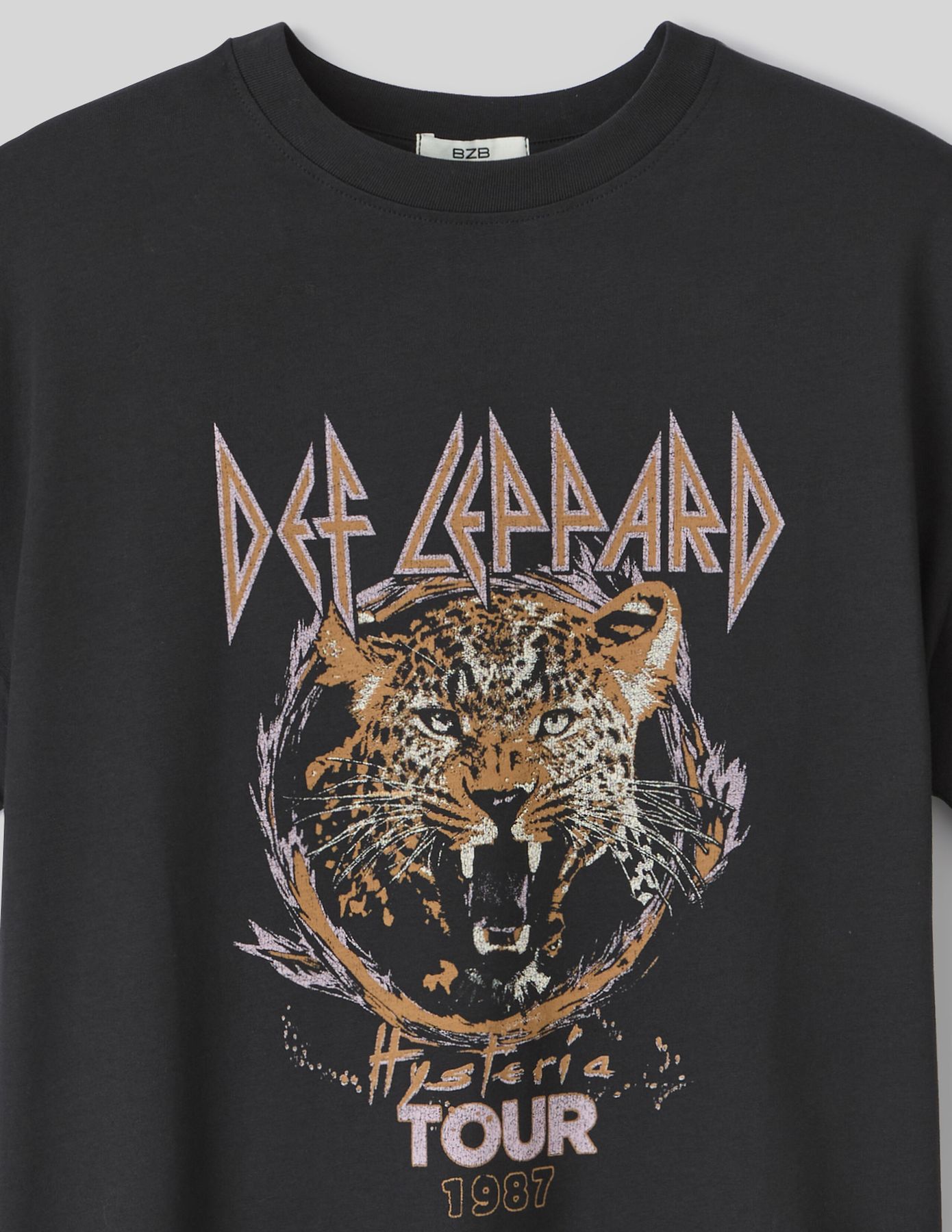 T-shirt imprimé collab Def Leppard