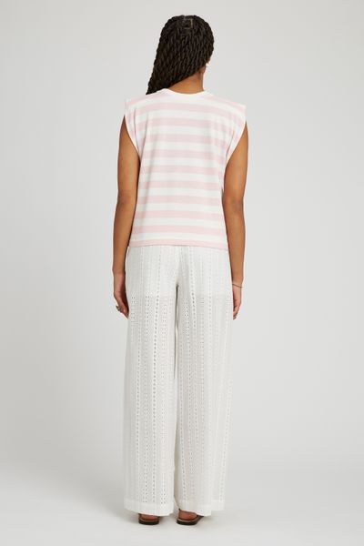 Pantalon fluide ajouré