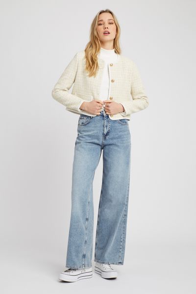 Veste en tweed courte