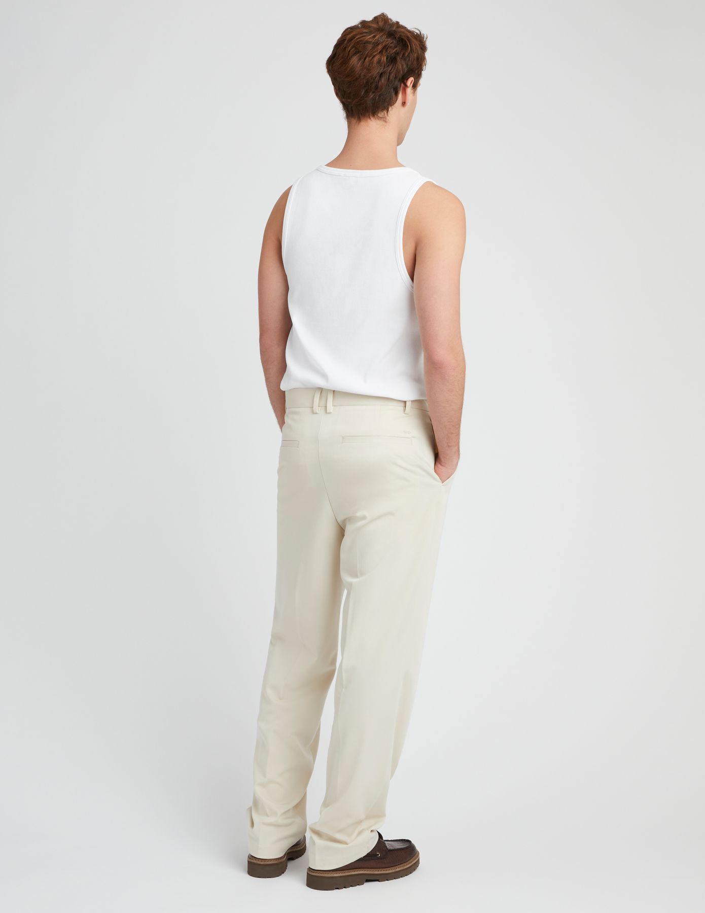 Pantalon de ville fluide loose