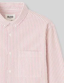 Chemise manches longues ray&eacute;e