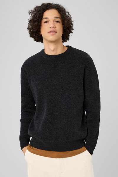 Pull maille chenille