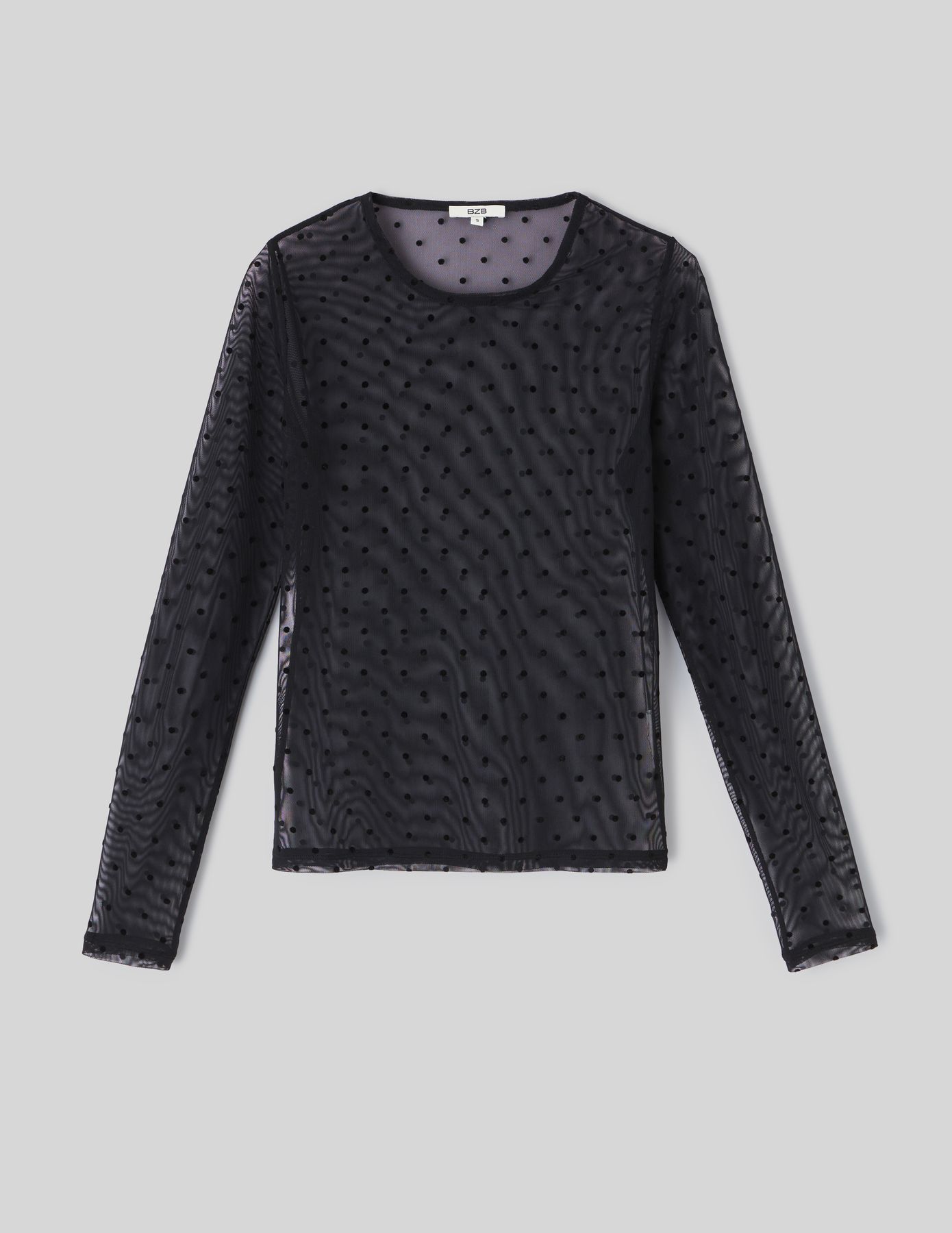 T-shirt r&eacute;sill&eacute; imprim&eacute; flock