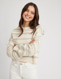 Pull en crochet