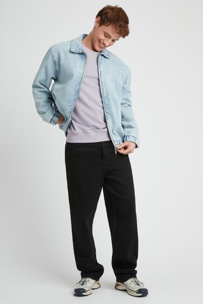 Veste zippée en jean