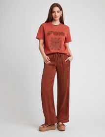 T-shirt avec perles