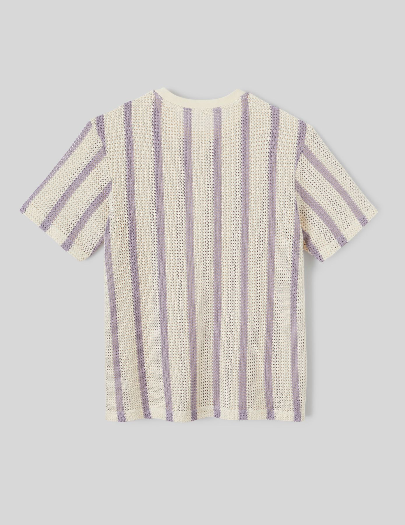 T-shirt tricot à rayures