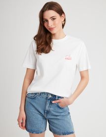 T-shirt imprimé devant/dos