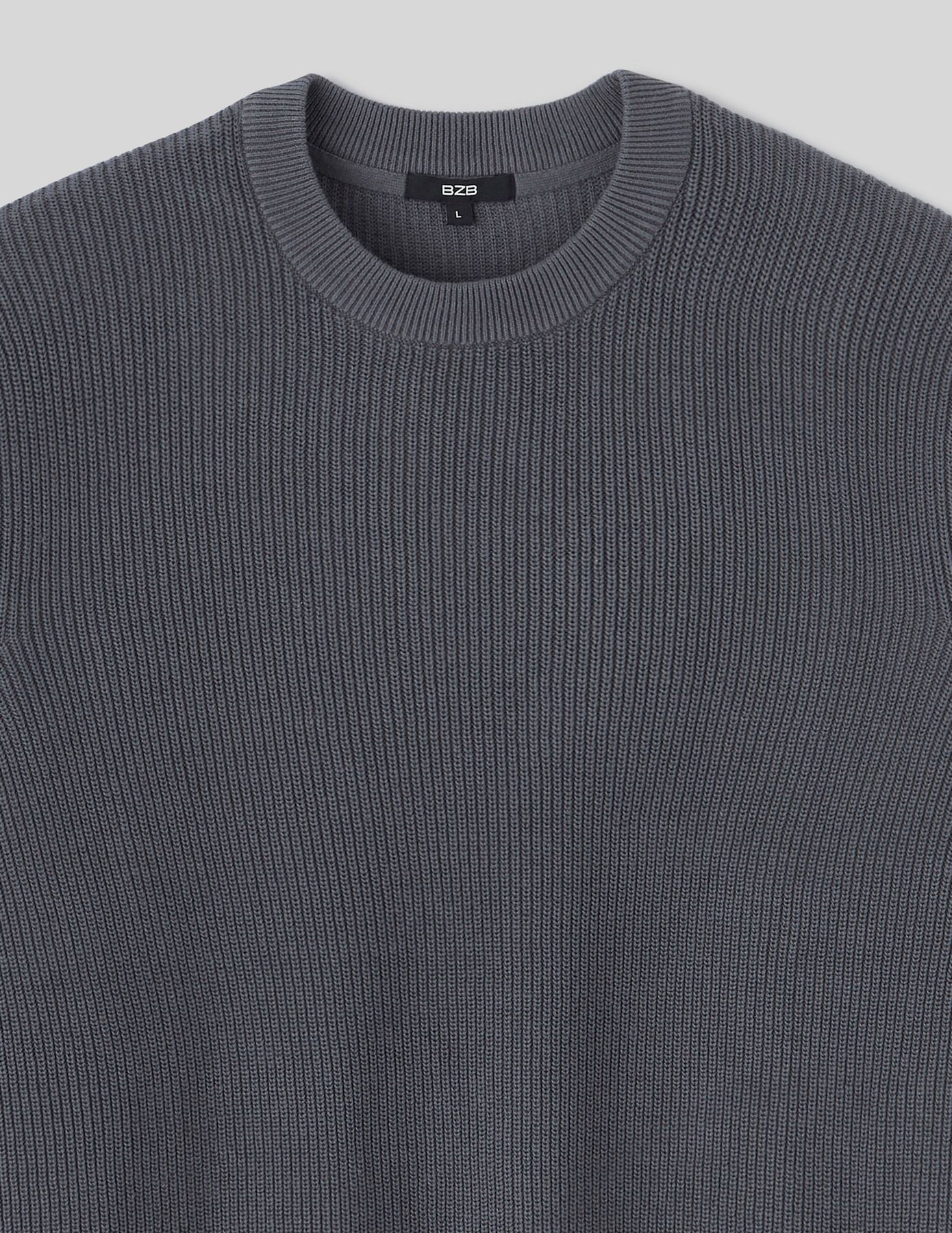 Pull col rond uni