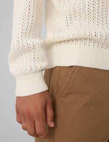 Pull maille ajour&eacute;e