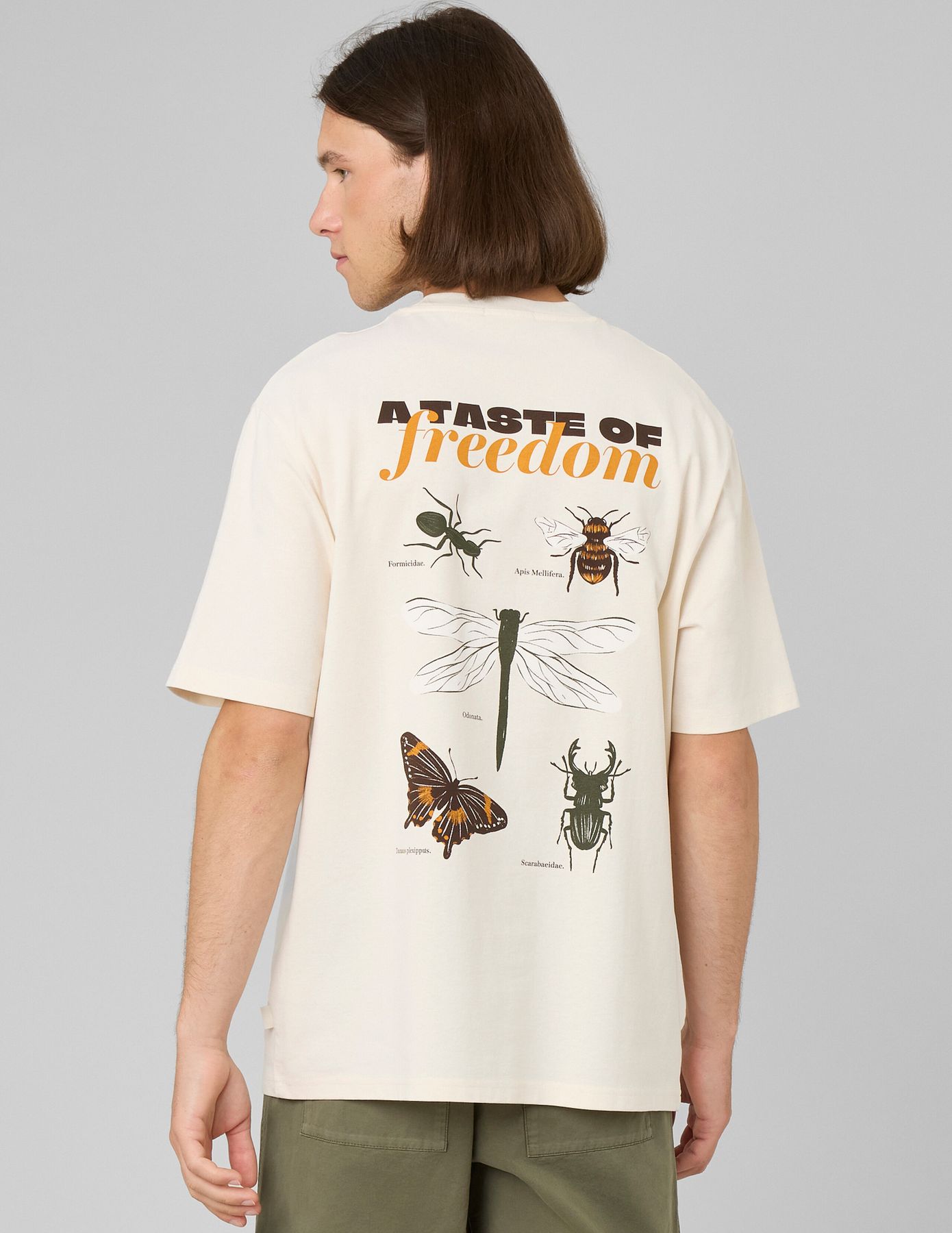 T-shirt imprim&eacute; devant / dos