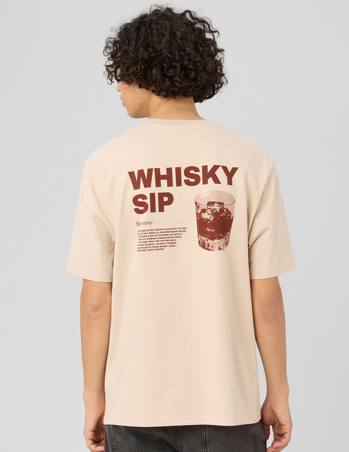 T-shirt imprim&eacute; devant/dos