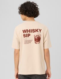 T-shirt imprim&eacute; devant/dos