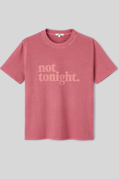 T-shirt d&eacute;lav&eacute; imprim&eacute;