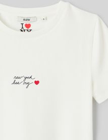 T-shirt imprimé devant