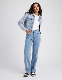 Veste en jean courte