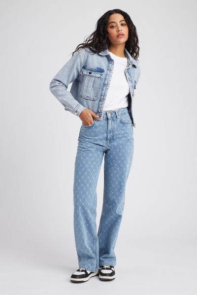 Veste en jean courte