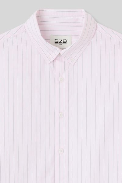 Chemise &agrave; rayures fines