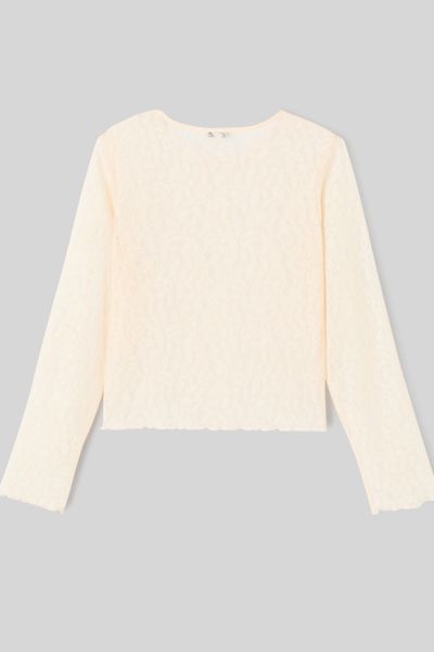 T-shirt dentelle