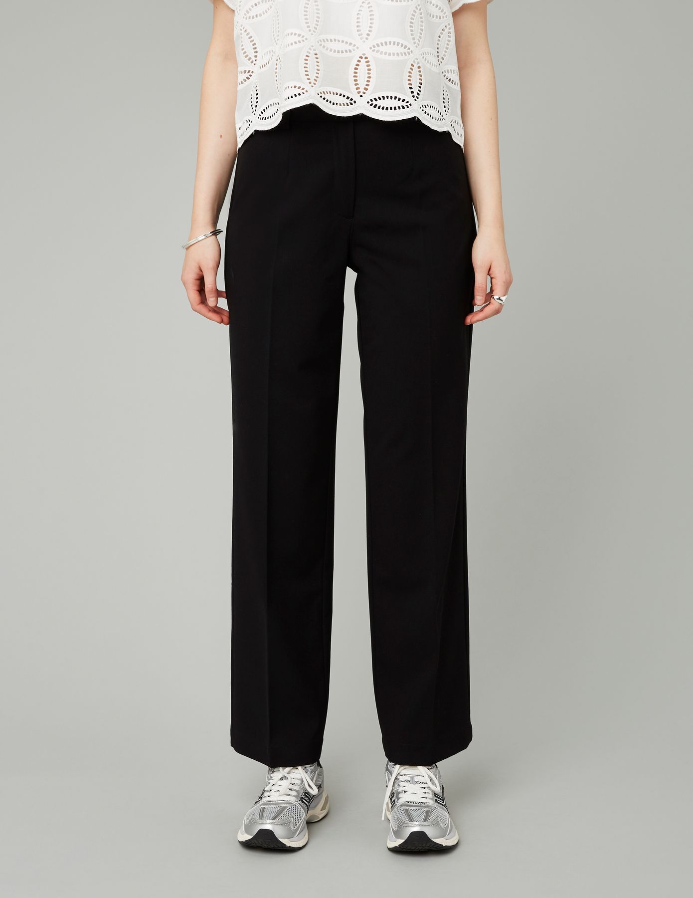 Pantalon tailleur droit
