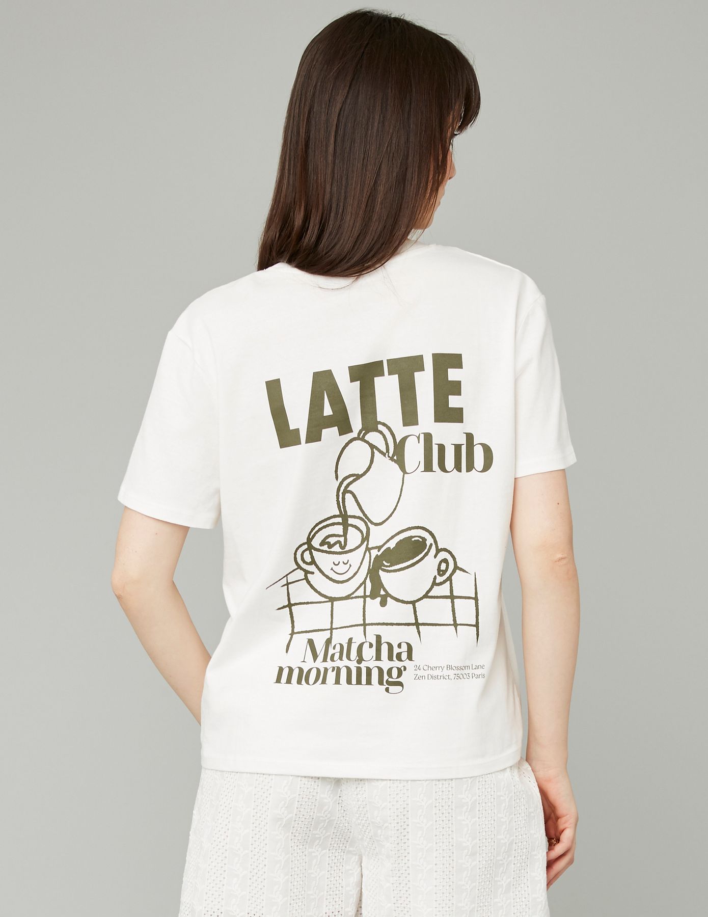T-shirt imprimé devant/dos